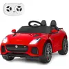COSTWAY Jaguar Voiture Électrique 12V/4,5 pour Enfants 3-8 Ans, Téléco...
