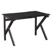 COSTWAY Bureau Gamer Table Informatique 115 x 75 x 76 CM avec Porte-Go...