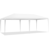 COSTWAY tente de fête 3x6m giantex blanc convient pour fête/mariage/barbecue
