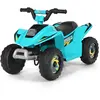 COSTWAY Quad Electriques pour Enfant 6 V 4,5 Km/H max. Voiture Buggy pour Enfants de 3Ans+ Bleu