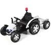 COSTWAY Tracteur Electrique Avec Télécommande 2.4g,12v 7ah, Vitesse : 3-8 Km/h