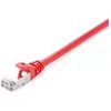 V7 V7CAT6STP-01M-RED-1N Câble de réseau RJ45 Cat6 STP Rouge 1 m