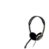 V7 HA212-2EP - Micro-casque - sur-oreille - filaire - jack 3,5mm - noir