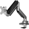 V7 DM1HDS support d'écran plat pour bureau 124,5 cm (49") Noir, Argent