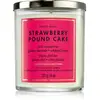 Bath & Body Works Strawberry Pound Cake bougie parfumée 227 g