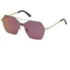Les lunettes de soleil pour femmes sont des lunettes Web WE0213A Ø 59 mm