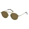Lunettes de soleil Unisexe WEB EYEWEAR WE0198-32G Marron Doré (ø 57 mm)