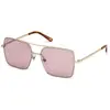 Les lunettes de soleil pour femmes sont des lunettes Web WE0210A Ø 57 mm 