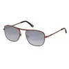 Lunettes de soleil - WEB EYEWEAR - WE0199-66C - Rouge Gris - Ø 55 mm - Métal