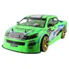 01:10 70 kmh 2.4G RC voiture 4 roues motrices Double batterie haute puissance LED phares de course de camions BT363