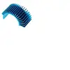 03300 540 550 Heat Sink Stock modifié Moteur RC CAR 1/10 HSP RedCat Himoto