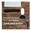 Clavier Repose-poignet Pad + Souris / Souris Tapis de poignet pour ordinateur de bureau pour ordinateur portable