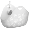 Bac à litière Litter Box - Blanc fourni avec Une Pelle à litière
