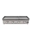 Arilex Plancha à Gaz DUO en Acier Laminé 800x400 et 400x400 mm