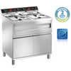 Sofraca Friteuse électrique sur coffre Super puissante 2 x 12 Litres