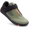 Crankbrothers Mixte Stamp Speed Lace Chaussures de Cyclisme, Vert, Noir, Orange, 7 UK