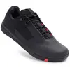 Crank Brothers Mixte Dentelle Tampon Chaussures de Cyclisme, Noir/Rouge, 6 UK