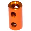 Crankbrothers 5.95 Mm Mamelon de vélo 3 unités Golden Golden One Size