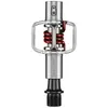 Crankbrothers egg beater 1 pédale argent ressort rouge