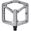 Pédales Crankbrothers Stamp 3 Large Gris pour VTT Offroad - Freeride, Enduro, Trail