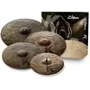 Zildjian K Custom Dry set de 4 cymbales 14, 16, 18 et 21 pouces