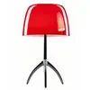 FOSCARINI lampe de table LUMIERE GRAND DIMMER (Chrome noir / Cerise - ...