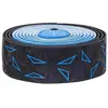 Ruban de cintre Supacaz Super Sticky Kush Star Fade noir/bleu + boucho