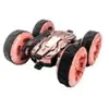 1/24 RC Luminous Stunt Car Télécommande 360 ??degrés Rotation cadeau p...