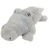Animal en peluche crocodile 60cm pour enfants - Gris