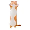 Peluche Doux Oreiller de Couchage Long Coton Confort Chat Mignon 90CM ...