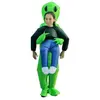Costumes combinaison de fête carnaval gonflable vêtements drôles Alien...