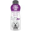 473ml de shampooing TropiClean PerfectFur pour chiens à pelage bouclé