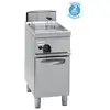 Non communiqué Friteuse Gaz avec Tuyères Traversant la Cuve 13 Litres Gamme 700