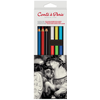 Conté Crayons de dessin - 12 Carrés Pastels + 3 Crayons