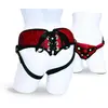 SPORTSHEETS Harnais élégant en dentelle rouge