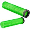 Poignées GRIZIPS Néon Vert Dual Density Lock-On SUPACAZ pour Vélo