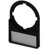 Porte étiquette + étiquette IMO pour bouton Ø22mm (lot de 10) P751+BK4...