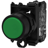 Bouton poussoir vert complet IMO Ø22mm, 1NO BIS BS3D-V