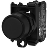 Bouton interrupteur noir complet IMO Ø22mm, 1NO BIS BS3DR-N