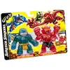 Duo de Figurines Goo Jit Zu Stretch Strikers Thrash vs Barbarian 11 cm