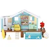 Figurine bluey la cabane de plage de bluey BLU0630996175514