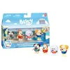 Bluey - Pack 4 Figurines Bingo Et Ses Amis Au Parc Aquatique