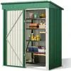 Abri de jardin - Bealife - Métal - Acier galvanisé - 162x94x182 cm - Vert