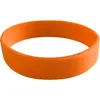 Bracelet Silicone Orange Sans Marquage Adulte