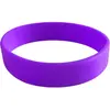 Bracelet Silicone Violet Sans Marquage Adulte