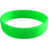Bracelet Silicone Vert Sans Marquage Adulte