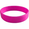 Bracelet Silicone Rose Sans Marquage Adulte