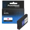 PrintAbout Cartouche compatible HP 963XL (3JA28AE) - Magenta - Grande capacité