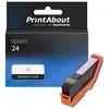 PrintAbout Cartouche compatible Epson 24 (C13T24264012) - Magenta clair