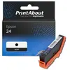 PrintAbout Cartouche compatible Epson 24 (C13T24214012) - Noir